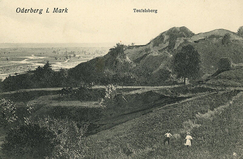 Teufelsberg bei Oderberg 1910 | www.oderberg-damals.de
