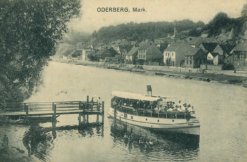 Alte Oder in Oderberg 1914 | www.oderberg-damals.de