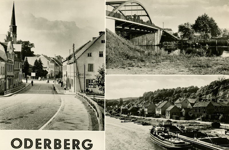 Mehrbildansicht 1972 | www.oderberg-damals.de