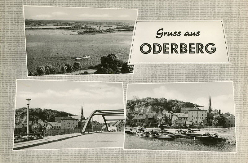 Mehrbildansicht 1966 | www.oderberg-damals.de