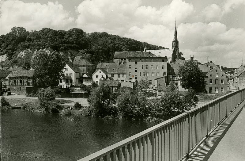 Brücke über die Alte Oder 1976 | www.oderberg-damals.de