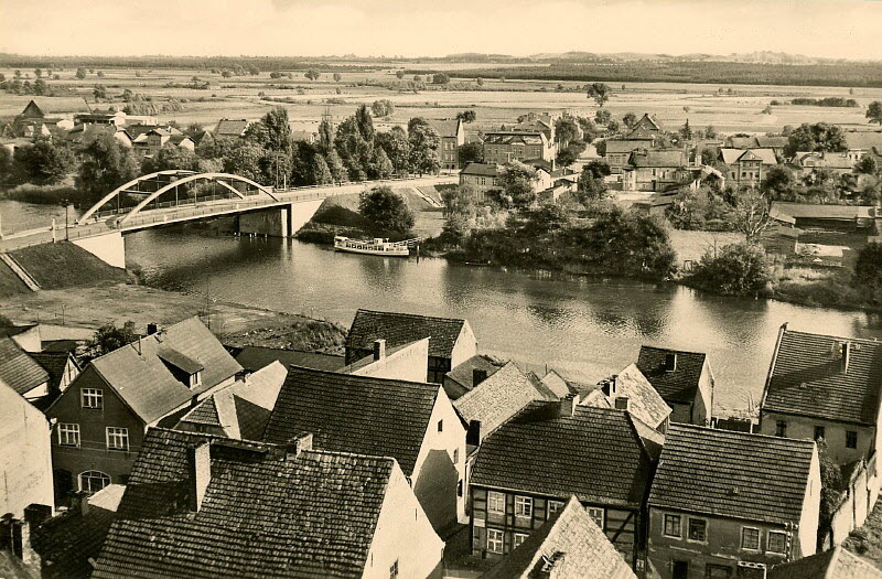 Brücke über die Alte Oder 1963 | www.oderberg-damals.de
