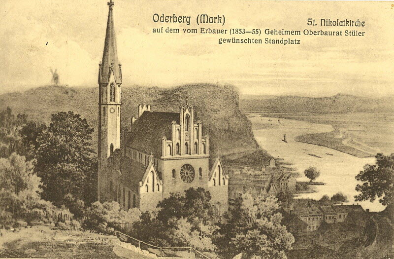 Kirche um 1900 | www.oderberg-damals.de