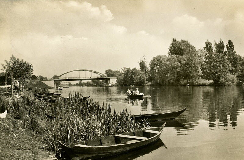 Brücke über die Alte Oder 1964 | www.oderberg-damals.de
