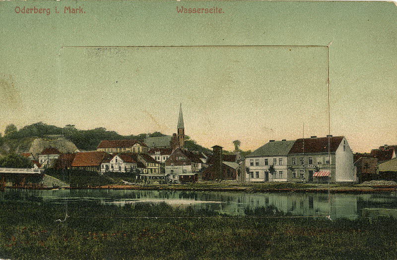Gesamtansicht um 1913 | www.oderberg-damals.de