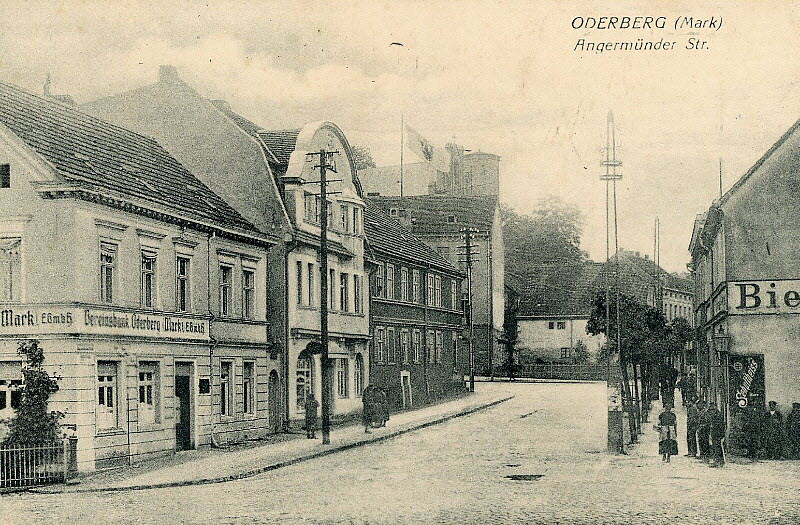 Angermünder Straße 1914 | www.oderberg-damals.de