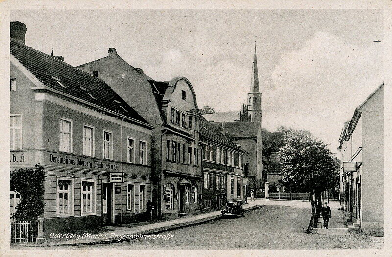Angermünder Straße 1940 | www.oderberg-damals.de