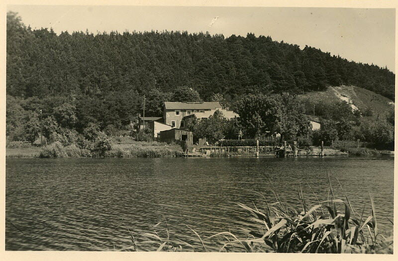 Oderberg Gasthaus Meltzer 1954 | www.oderberg-damals.de