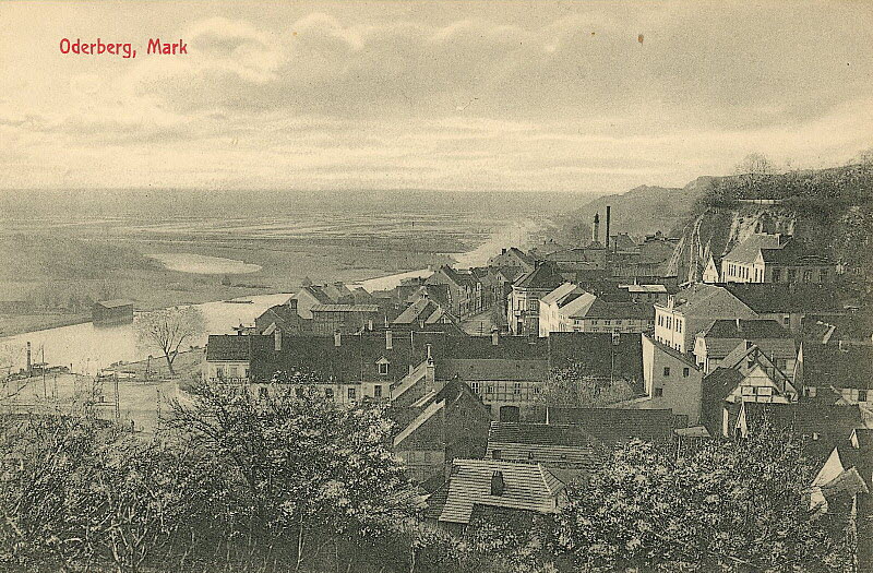 Gesamtansicht um 1912 | www.oderberg-damals.de