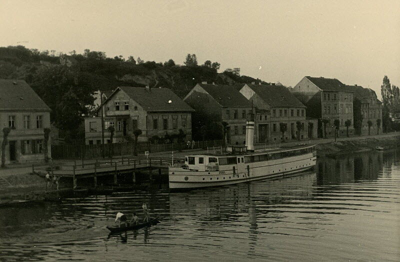Alte Oder in Oderberg um 1934 | www.oderberg-damals.de