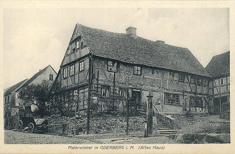 Kietz in Oderberg um 1915 | www.oderberg-damals.de