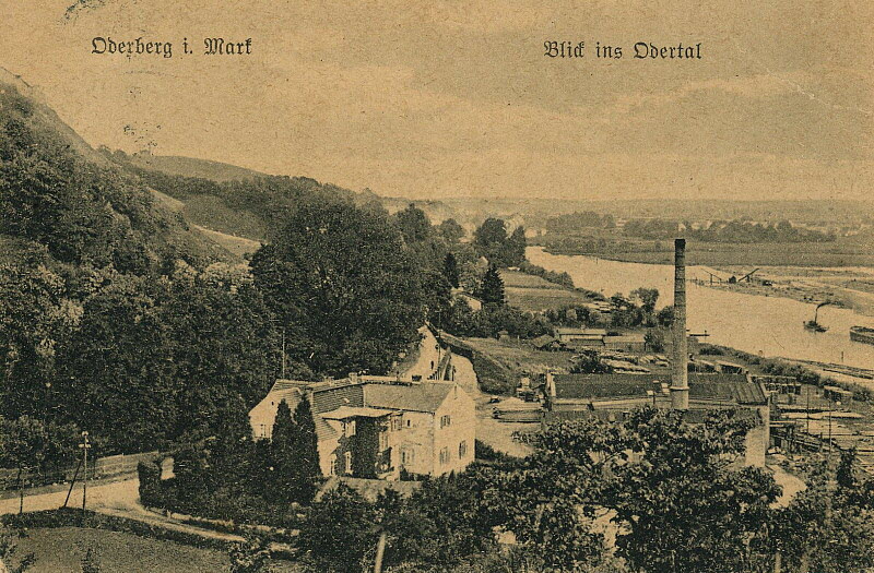 Am Oderberger See um 1912 | www.oderberg-damals.de