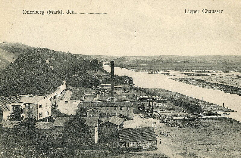 Am Oderberger See um 1920 | www.oderberg-damals.de