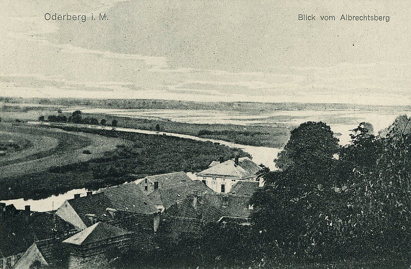 Am Oderberger See um 1915 | www.oderberg-damals.de