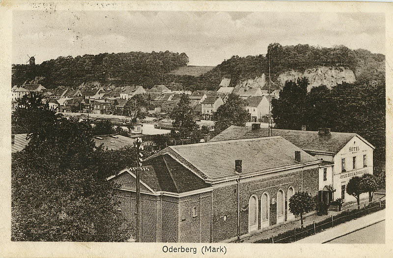 Gesamtansicht um 1929 | www.oderberg-damals.de